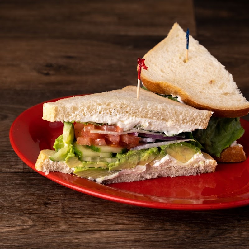 Fresh food and drinks at Cafe Rosalena